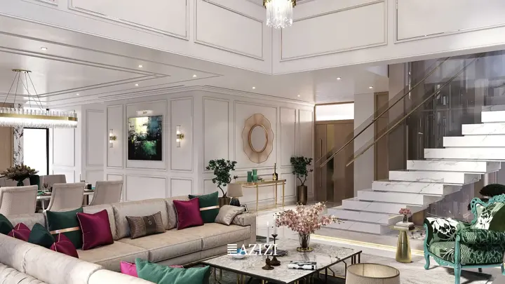 مساحات المعيشة والتصميم الداخلي