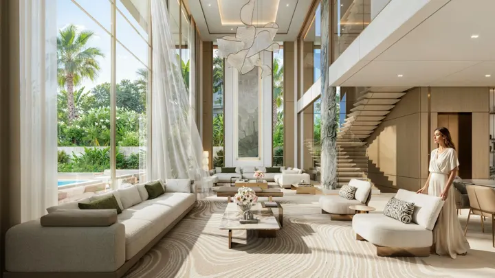 مساحات المعيشة والتصميم الداخلي